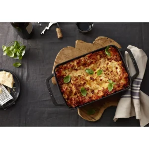 STAUB Roasting Pans*12-X 7.87 Inch, Rectangular, Roasting Pan, Black Matte