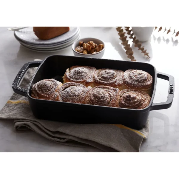 STAUB Roasting Pans*12-X 7.87 Inch, Rectangular, Roasting Pan, Black Matte